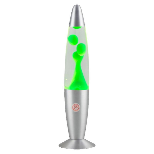 Smuk natlampe med flydende voks Stor lavalampe Green
