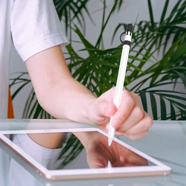 Passar till Apple Pencil Apple Kondensator Penna Skyddande Fodral ipad Penna Fodral Anti-drop Silikon Stylus