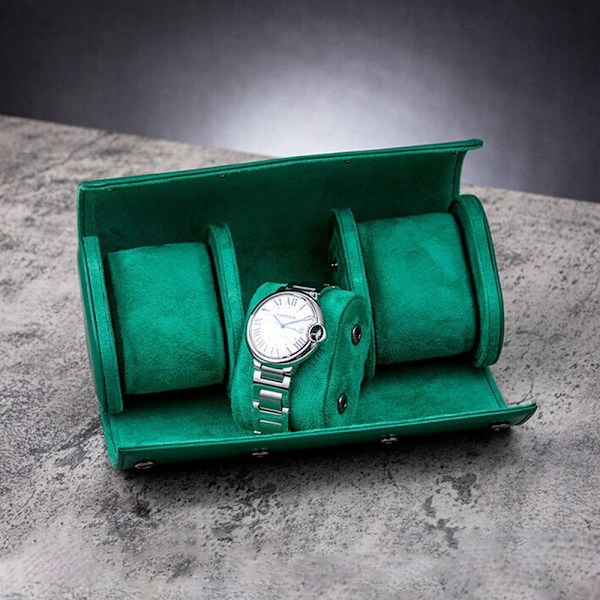 Klockrulle Watch CASE 2 SLOT 2 SLOT Brun Brown 2 Slot-2 Slot