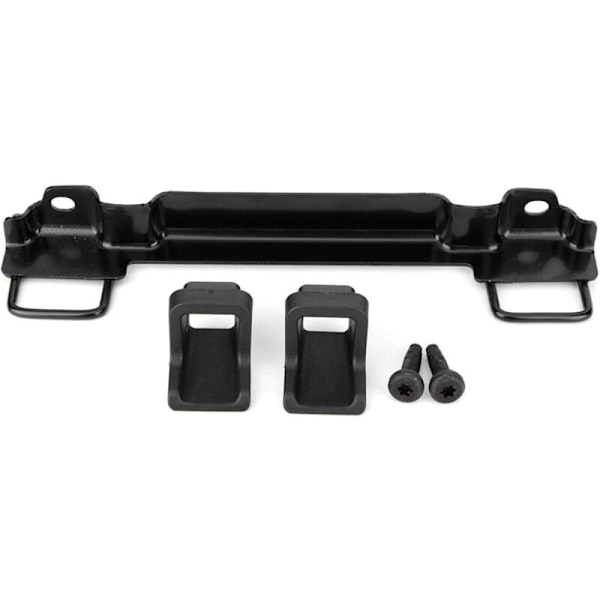 Universal ISOFIX-feste i stål, bilbarnstol ISOfix-monteringssett, smal, holdbar, lang levetid, stabil for bil (svart)