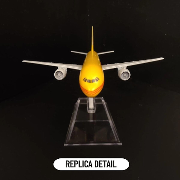 1:400 Skala metallflygplansreplika DHL Boeing 757 flygplansmodell Diecast modellflygplan Hemmakontorsminiatyrleksaker för barn - Perfekt 137.BRITISH B777
