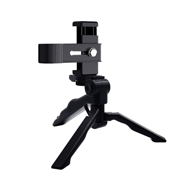 Smartphone Fixeringsklämma 1/4 tums Hållare Fäste + Grepp Fällbart Stativfäste Kit för DJI OSMO Pocket / Pocket 2