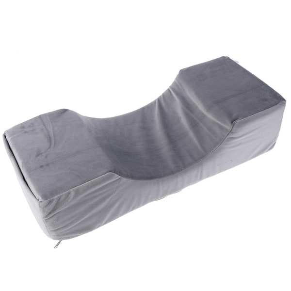 Ammattimainen ripsienpidennysten tyyny tyyny kaulan tuki Harmaa Gray one size