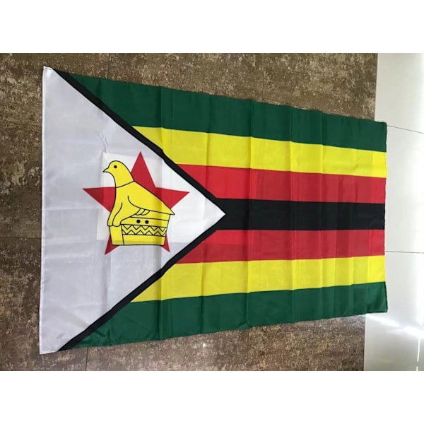 Real Madrid-flagg (VM 2022) (100 % polyester og størrelse 86*135) Zimbabwe