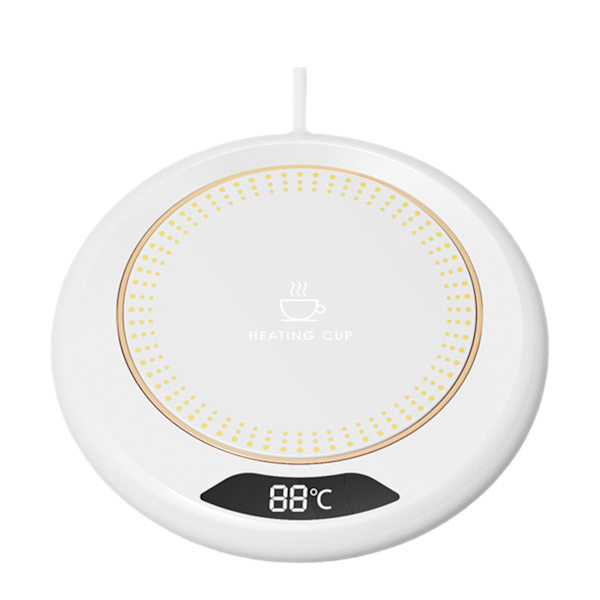 ABS USB Konstant Temperatur Underlägg En Klicka Start Isolerad white