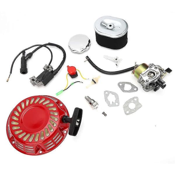 Honda GX160 Motordelar Set Tändspole Tanklock Kit Trädgårdsutrustning Tillbehör-FA-