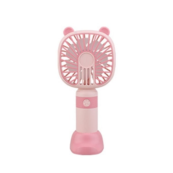 Genopladelig lille ventilator Håndholdt ventilator PINK Pink