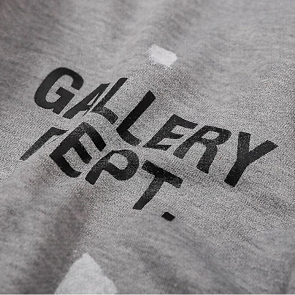 Gallery Dept Speckled Graffiti Guard Pants Straight Jeans Herre og Dame Casual Bukser [reduceret!!!nyt tilbud] Grå L Gray