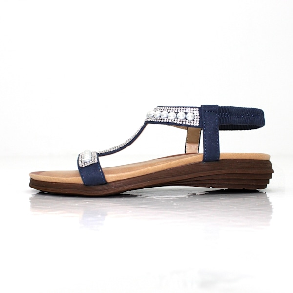 Lunar Dam/Naisten Tancy Helmisandaalit 6 UK Sininen 6 UK Blue