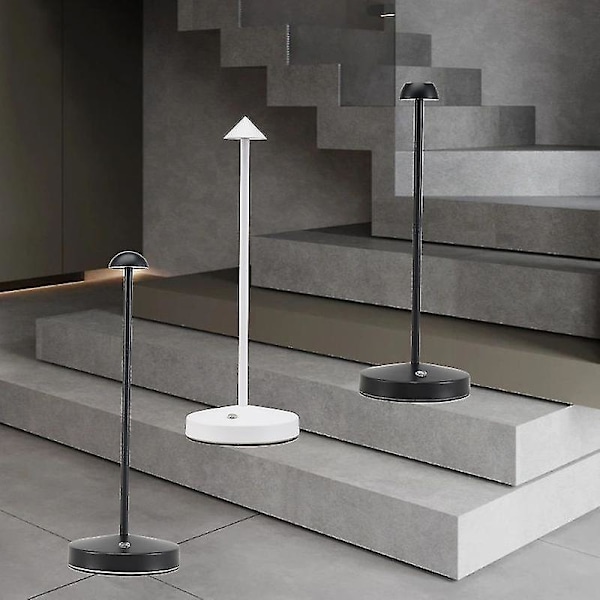 Genopladelig Bordlampe Creative Dining Touch Led Hotel Bar Kaffe Pina Pro Bordlampe Lampada Da Tavolo Dekorativ Skrivebordslampe_y