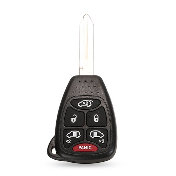 Casknyckel 10x, 2/3/4/5/6 Buto för lugn Chrysler Aspen 300 Dodge RAM Caravan Jeep Order Grand Cherokee 6 Buttons