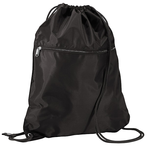 Quadra Premium Gymsac Over Shoulder Bag - 14 liter En storlek Svart Black