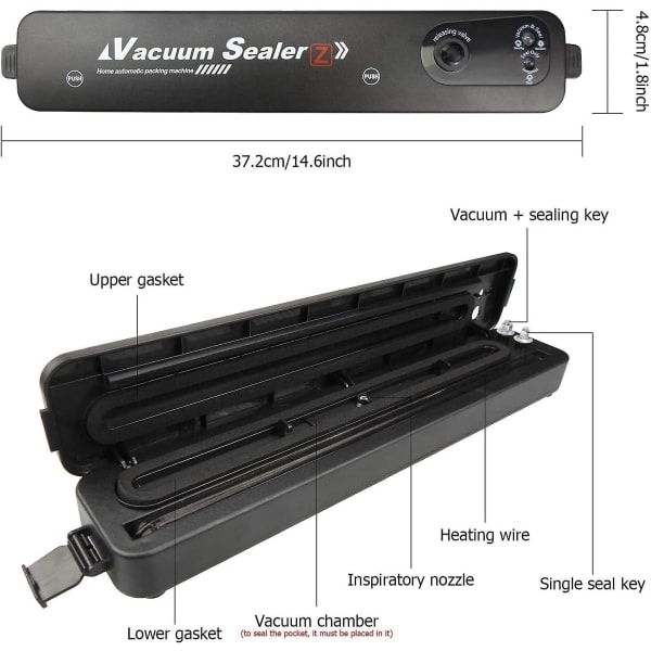 Hush?llsmat Automatisk Vacuum Sealer