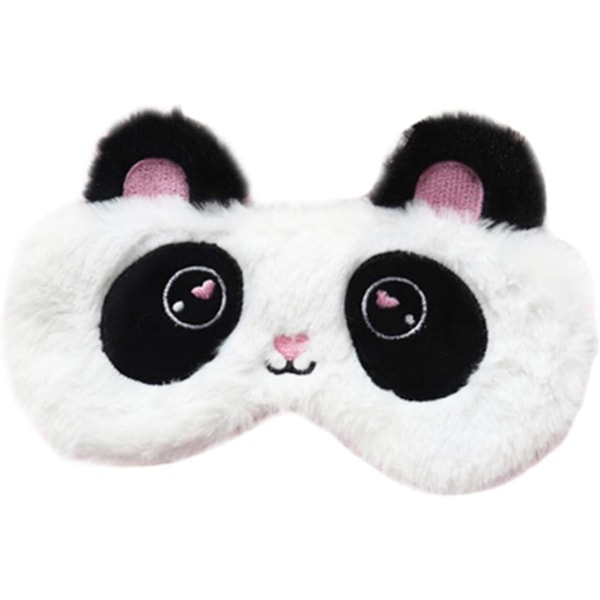Panda sovemaske sovemaske øyemaske for sovende silke