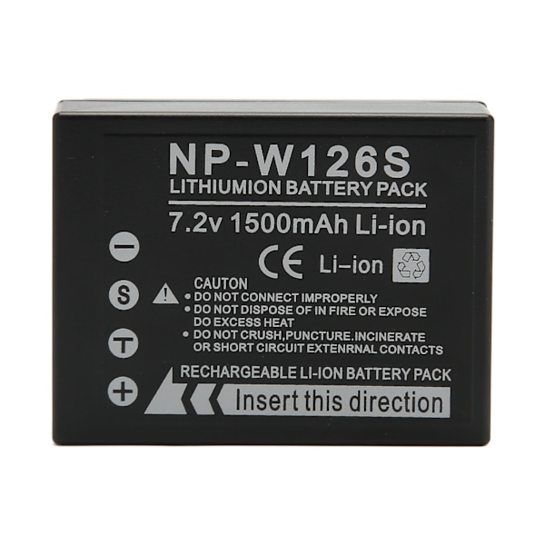 Kamera Li-ion batteri 1500mAh erstatning for Fujifilm XS10 XT3 XT30 XT20 XT10 XT2 XA7 XE4 XA5 XT200 100 X100V X100F
