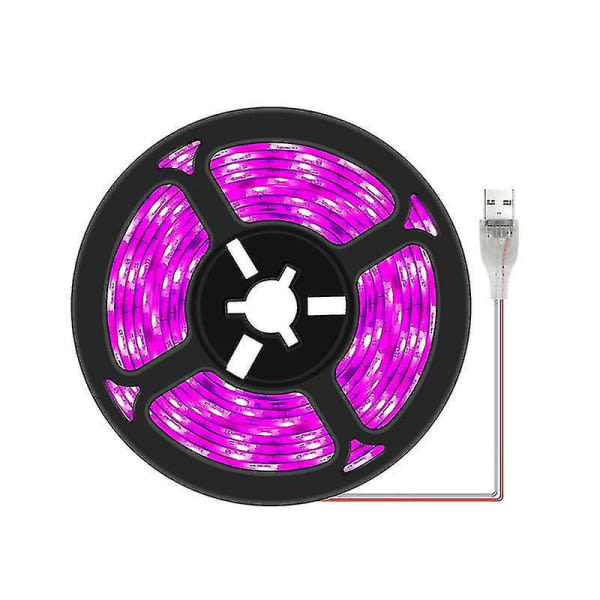 LED Vattentät Växtlampa Full Spectrum Lampa för Växter Veg Inomhus