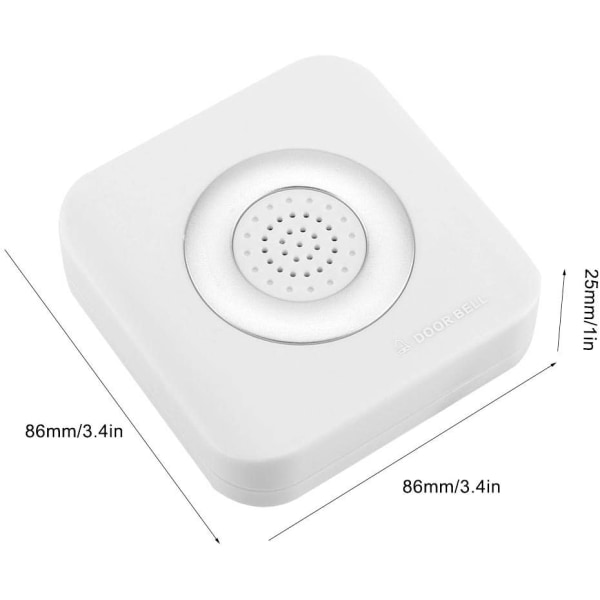 Dørklokke, 12V kablet dørklokke, hjemme adgangskontrollsystem
