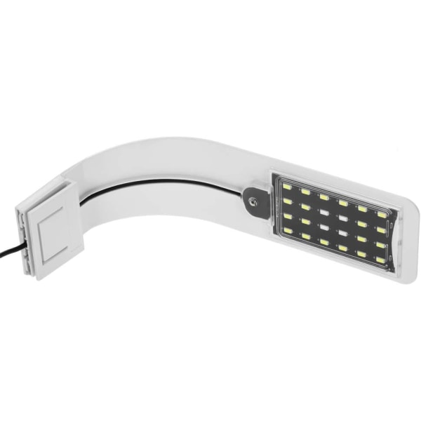 10W Ultra-tynn akvarium LED-lys Ultra Bright Clip-on-belysning