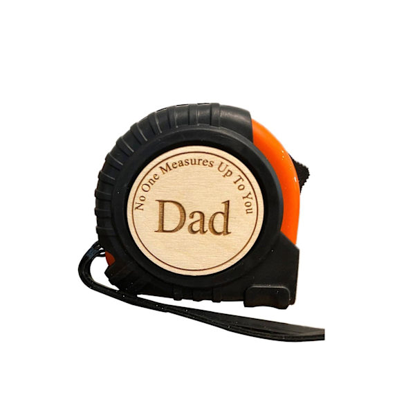 Personlig farsdagspresent - Anpassat måttband Kreativ present till pappa  (FMY) A