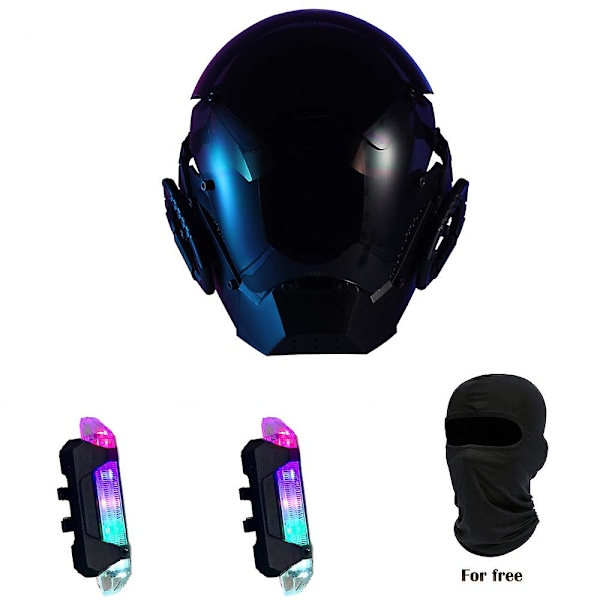 Cyberpunk Maske Rollespil Cosplay Fremtid Robocop Futuristisk Cool Standard Model Science Fiction til Halloween Fest