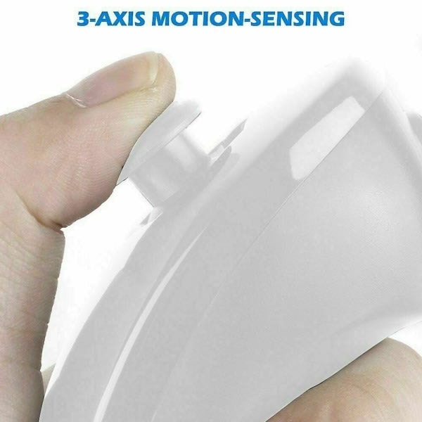 Inbyggd Motion Plus Trådlös Fjärrkontroll Gamepad Fjärrkontroll Joystick - Whi A Set White