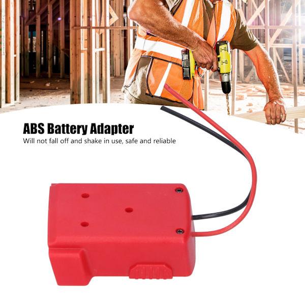 Akkuadapteri Milwaukee Power Mount Converter Connectorille Teolliset tarvikkeet 18V M18 XC18