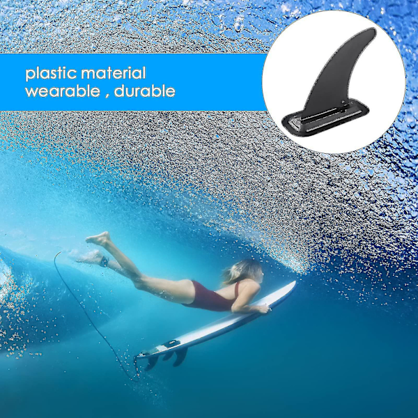 8 tum avtagbar Universal Surfboard Sup fena med fenbas, löstagbar Center Fin Stand Up Paddle Board