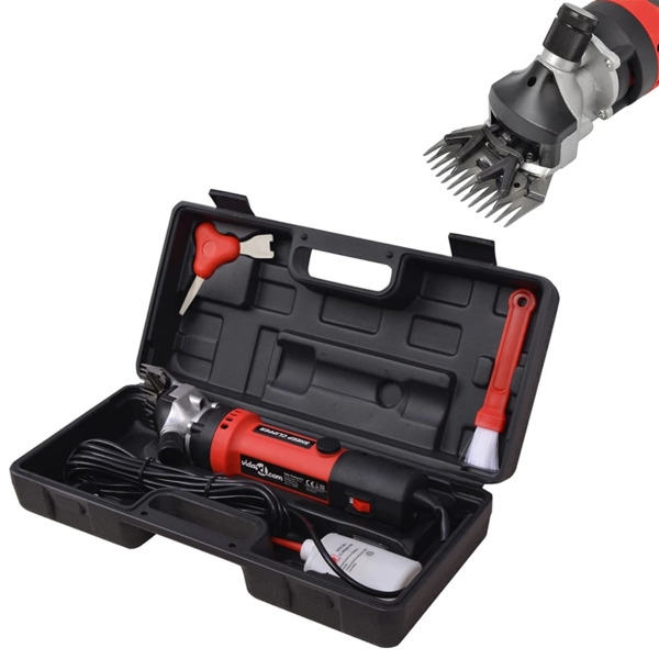vidaXL Fårtrimmer set 7 delar 550 W 3540