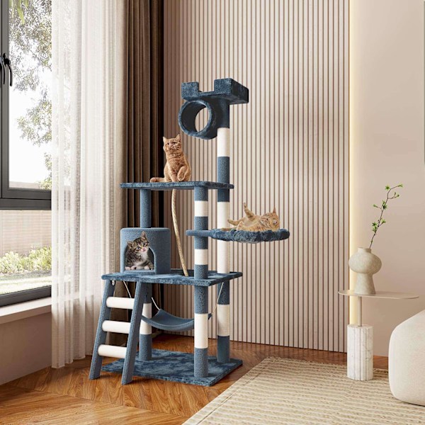Kattetre - 154cm - Klatretrær / Kløsemøbler gray 12500