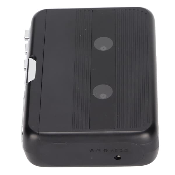 TON007B Bærbar Kassetteafspiller Mini Stereo Bluetooth Kassetteafspiller med 3,5 mm Jack til Højttaler Biler Sort-FA-