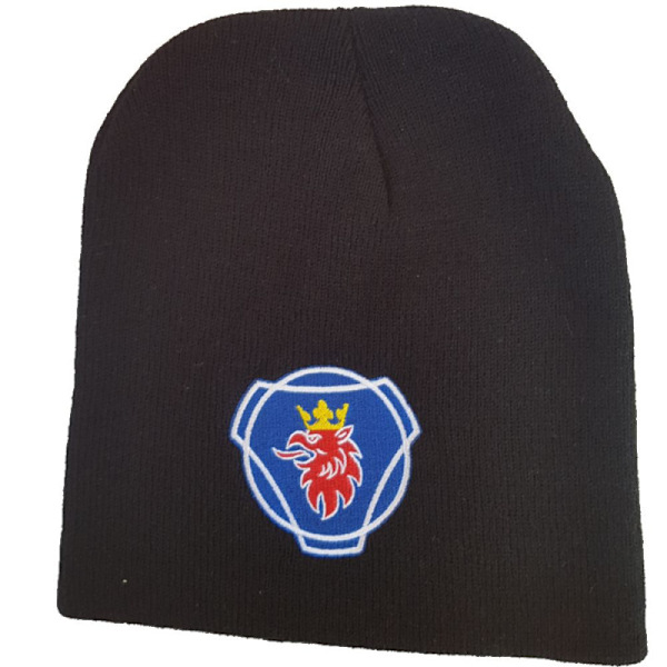 Beanie med broderet Scania-logo