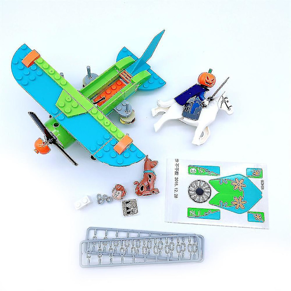 Scooby-Doo Mystery Machine Rakennuspalikat Leikkisetit Lapsille 75902 76904 7