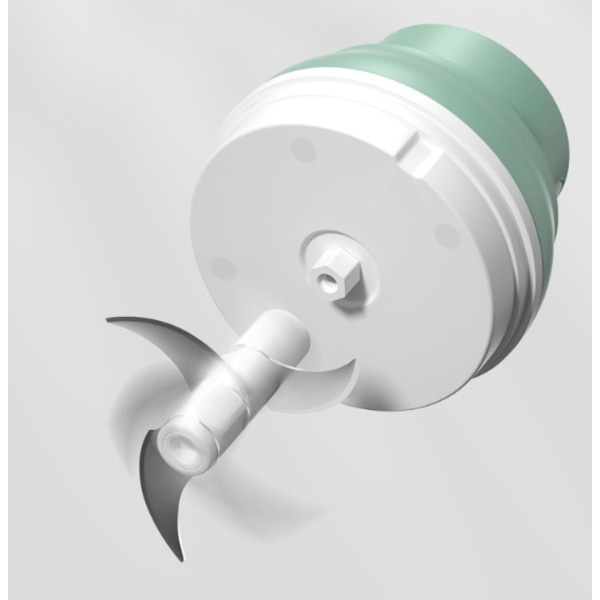 Grøn elektrisk hvidløgspresser Mini Crusher Holdbar Robust Cordle