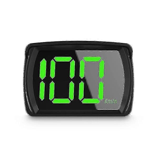 Seneste GPS HUD Digital Hastighedsmåler Plug & Play Alle Biler Stor Skrifttype Kmh Mph Biltilbehør-FA-