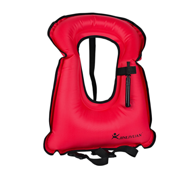 Barn Bärbar Oppblåsbar Flytevest Snorkelvest