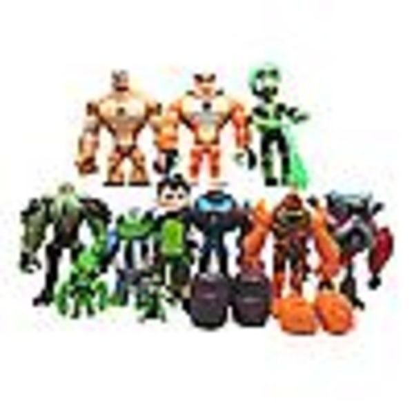 11 st/set leksakssamling presentdocka modelldekoration ben 10 leksaker beskyddare av jorden actionfigurer
