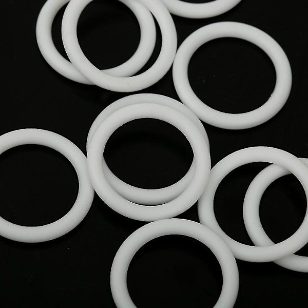 20 st Silikon Babynapphållare Adapter O-Ring Dummy Ring Ring