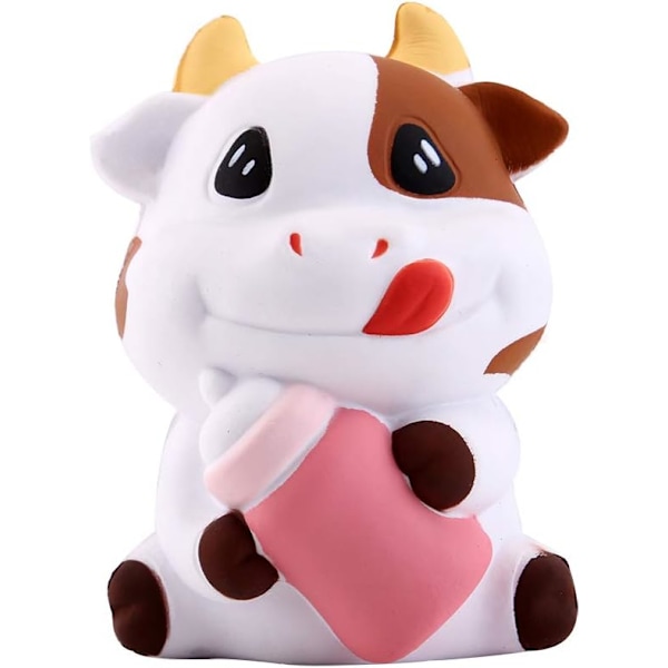 Squishies Køer Kawaii Squishy Langsomt Stigende Klem Legetøj Stressaflastning Sukker Duftende Squishies Legetøj Prime Gavekollektion