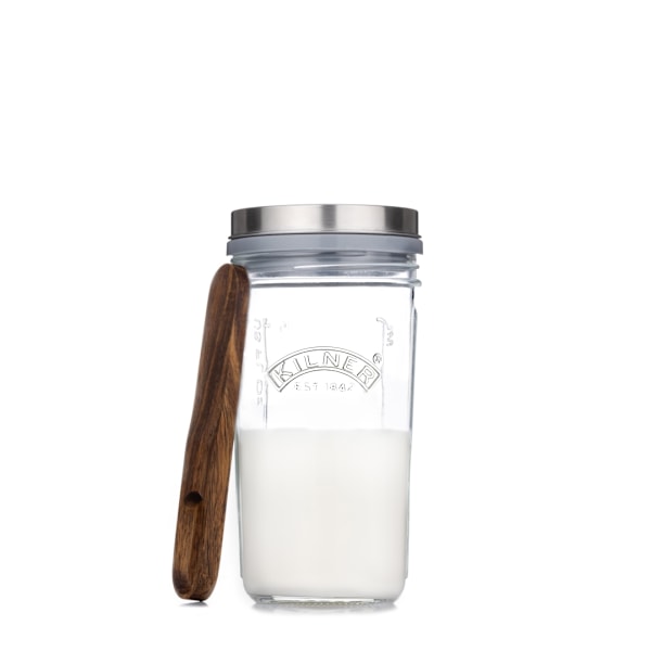 Kefir-sett / 4 Kilner® transparent