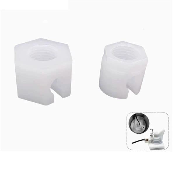2 pcs Replacement Nuts for Jet, Spirit, Crystal, Terra, Duo 1.0 & 2.0, Quick Connect for CO2 Connection-FA-