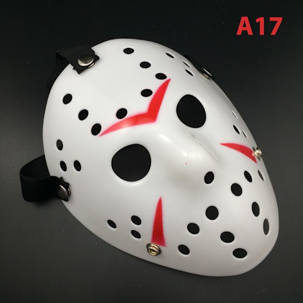 Jason Voorhees perjantai 13. kauhuelokuva Hockey Mask Hallow A17