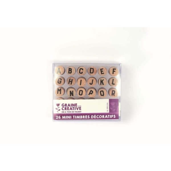 26 stk. alfabetstempler - Creative Seed {color}