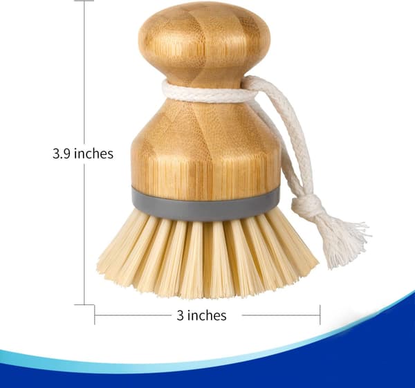 2-pack diskborstset för redskap, kastruller, stekpannor, diskbänksrengöring, effektiv skrubbning-FA-
