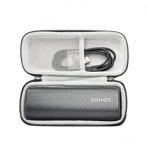Kompatibel med Sonos Roam bärbar smart ljudförvaringsväska skyddsväska hårt skal anti-kross handväska