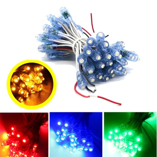 LED-modul ljus slinga lampor GUL Gul