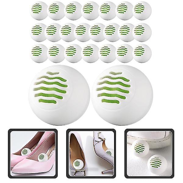 24 stk. Sko Deodoranter Sneaker Deodorant Kugler Luftfrisker Kugler Sko Skab Forsyning