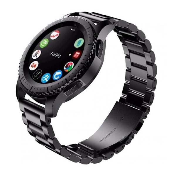 Smartwatch-armband 20 mm i rostfritt stål