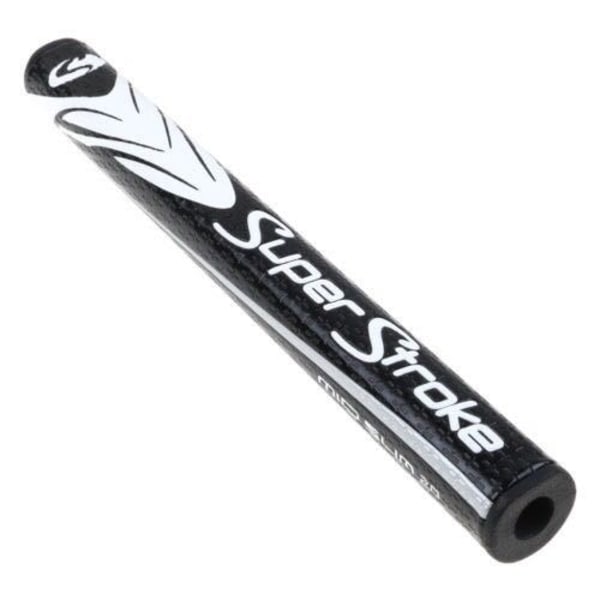 Golf Sport Super Stroke Puttergrepp Ultra Slim Mid Slim Fat svart vit black white 2