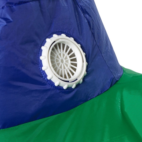 tectake Ridande dräkt Italiensk rörmokare-XF7- Green Grön