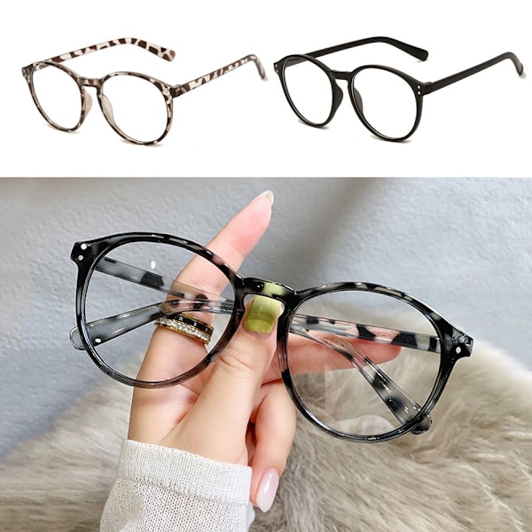 -1,0~-4,0 Myopia Lasit Leopardikuvioinen VOIMAKKUUS 3,00 leopard pri Strength 3.00-Strength 3.00 leopard print